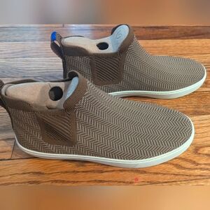 Rothys Chelsea Brown herringbone 8.5 New